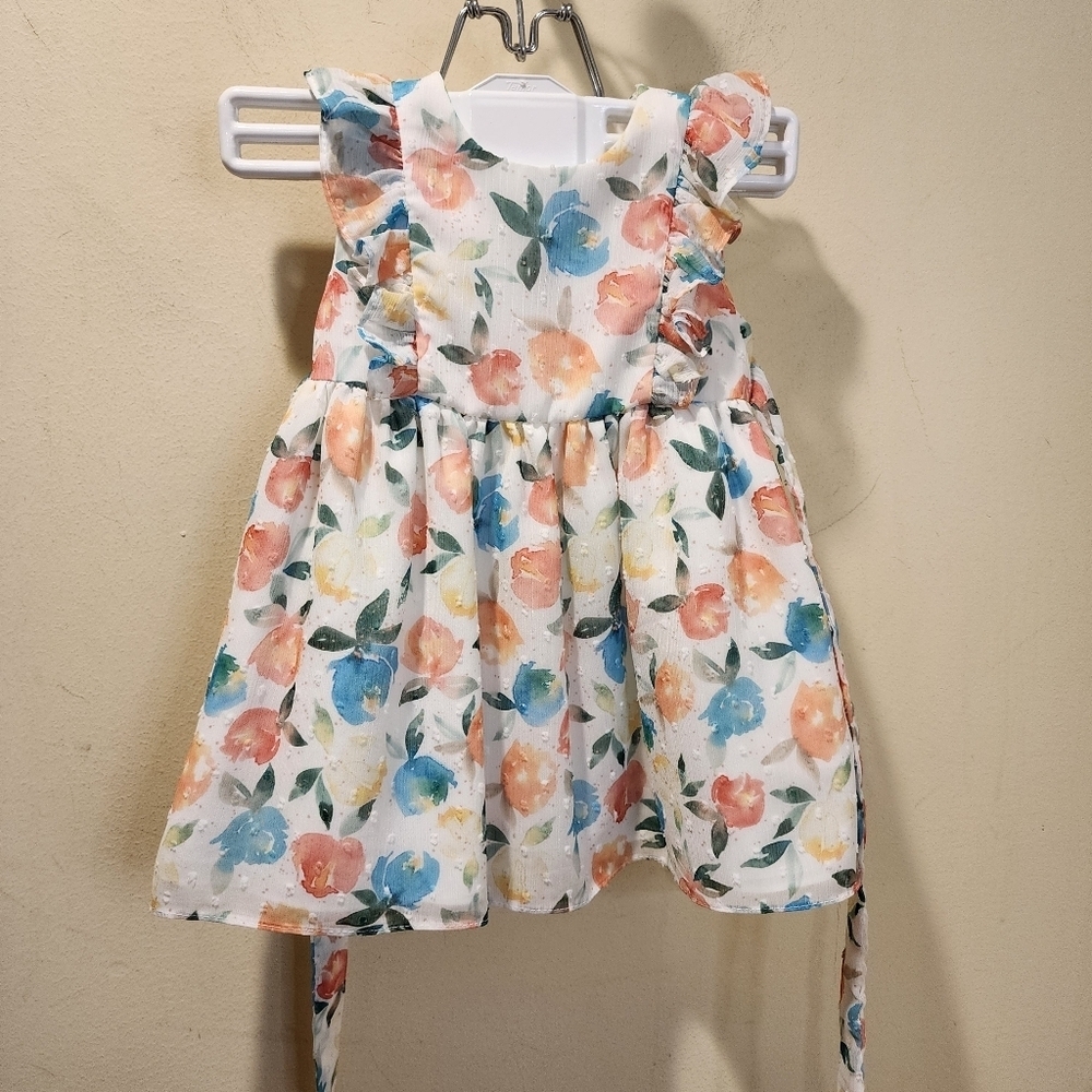 SAMARA Floral Baby Girls Dress size  18M